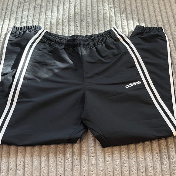Bundle of 2 Adidas Men’s Black Windbreaker Track Pants - Picture 4 of 6